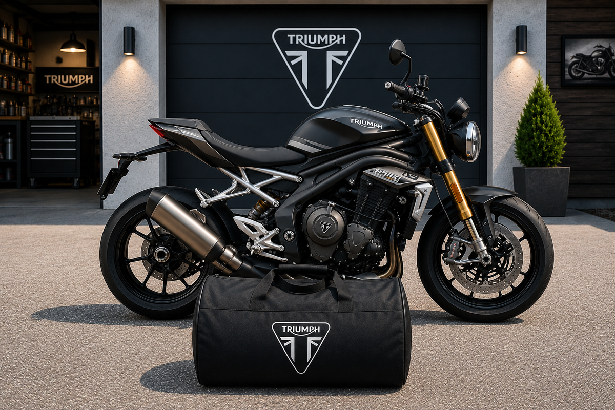 Triumph Motorcycle Duffel Bag – Premium Travel & Gear Bag for Riders