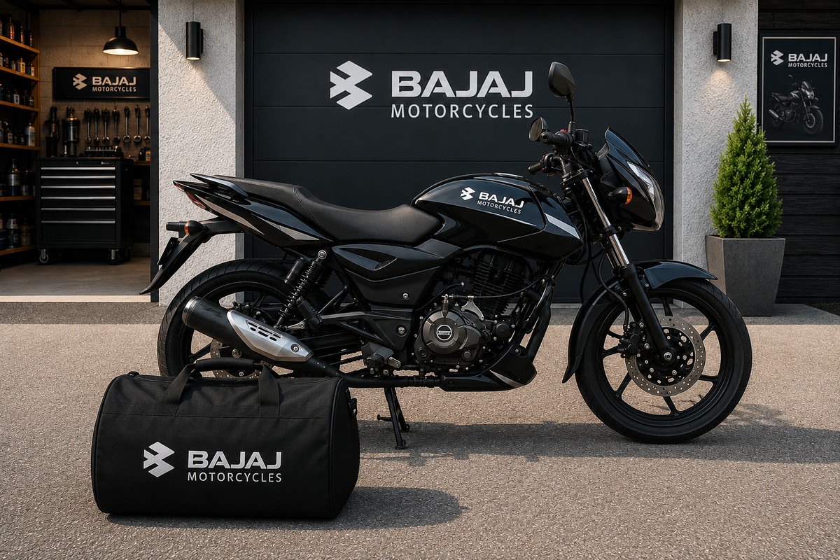 Bajaj Motorcycle Duffel Bag – Premium Travel & Gear Bag for Riders