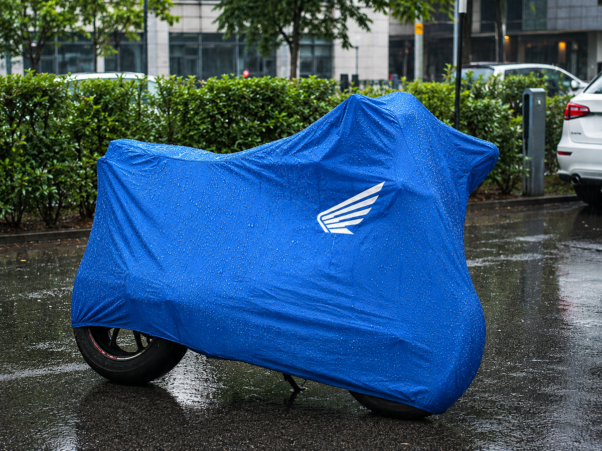 HONDA Custom-Fit Outdoor Motorcycle Cover – Waterproof All-Weather Protection
