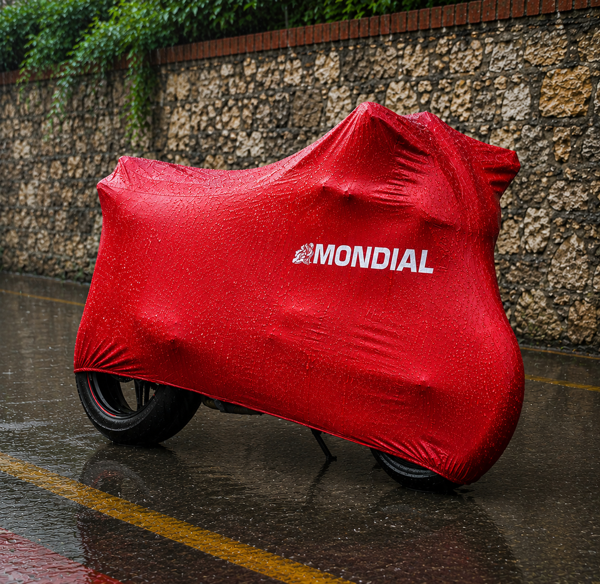 Mondial Custom-Fit Outdoor Motorcycle Cover – Waterproof All-Weather Protection