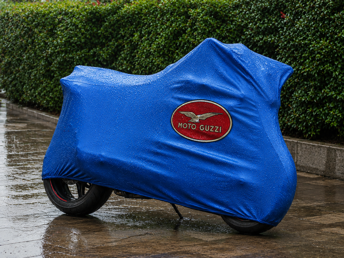 Moto Guzzi Custom-Fit Outdoor Motorcycle Cover – Waterproof All-Weather Protection