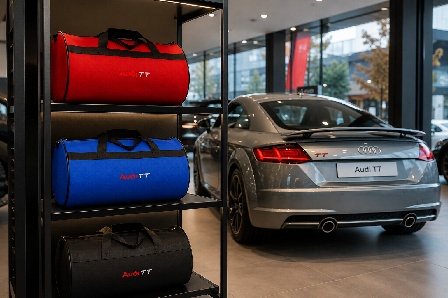 Audi Trunk bag, Audi Car Accessory ( R8 -RS Q3 - RS Q8 - TT )