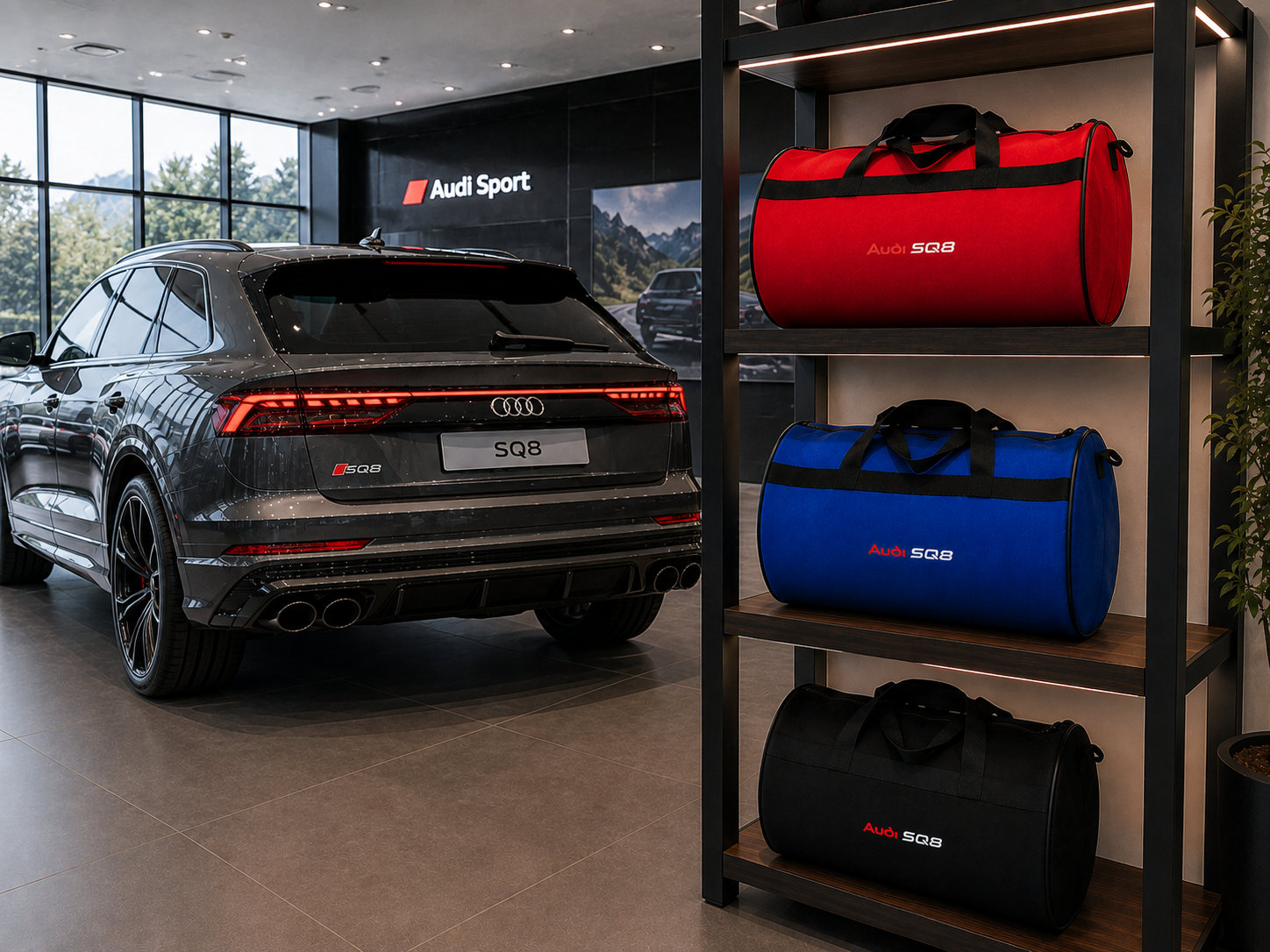 Audi Trunk bag, Audi Car Accessory ( S Line-SQ3-SQ4-SQ5-SQ6-SQ7-SQ8 )