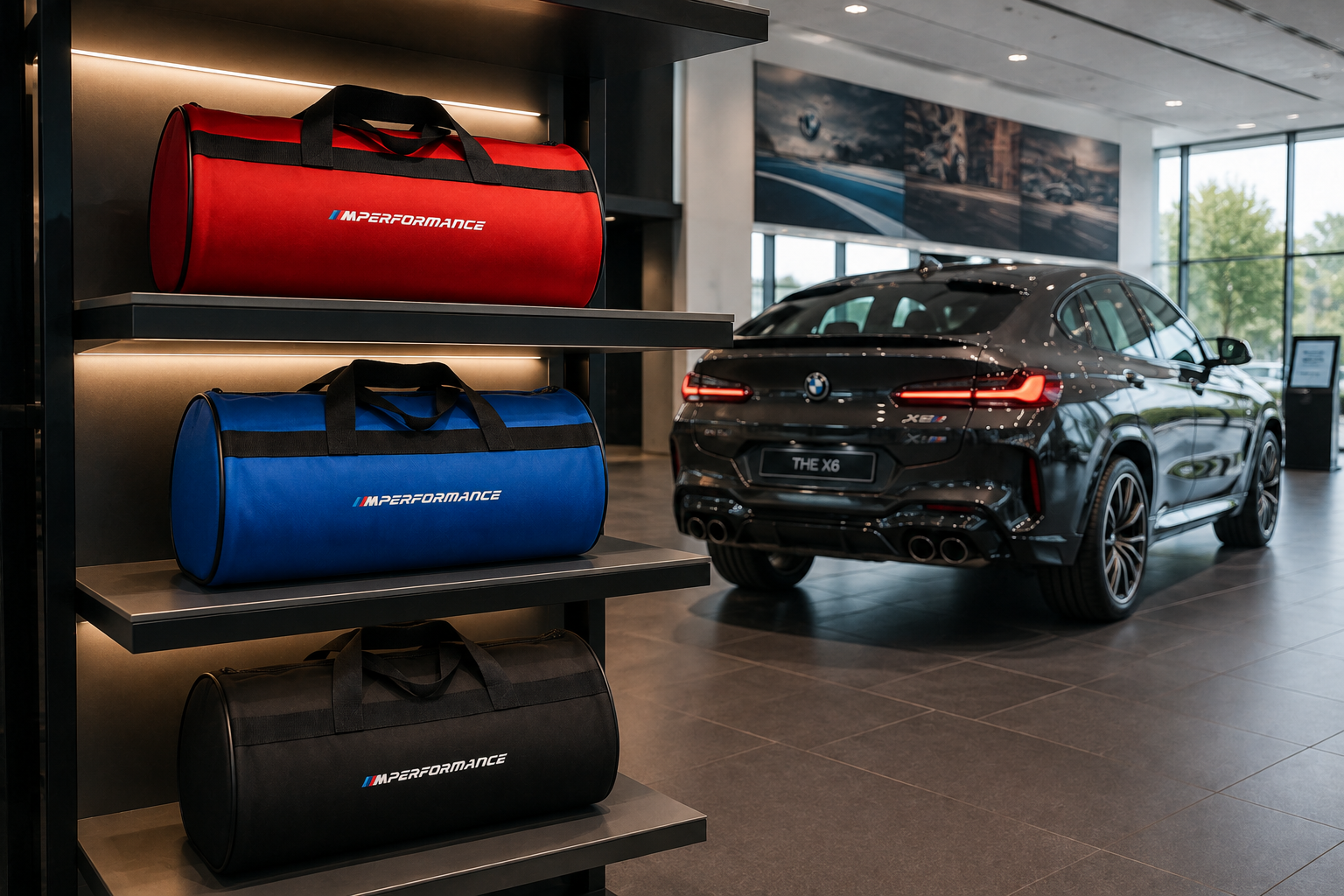 BMW Trunk bag, BMW Car Accessory ( M- M Performance -M2-M3-M4-M5-M6-M8-Z4 - Alpina )