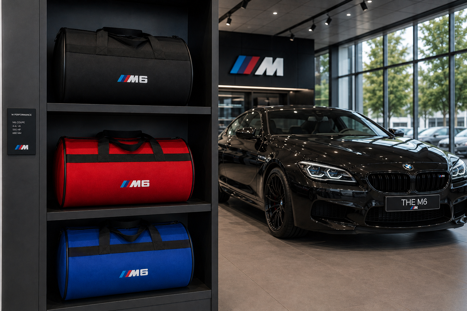 BMW Trunk bag, BMW Car Accessory ( M- M Performance -M2-M3-M4-M5-M6-M8-Z4 - Alpina )