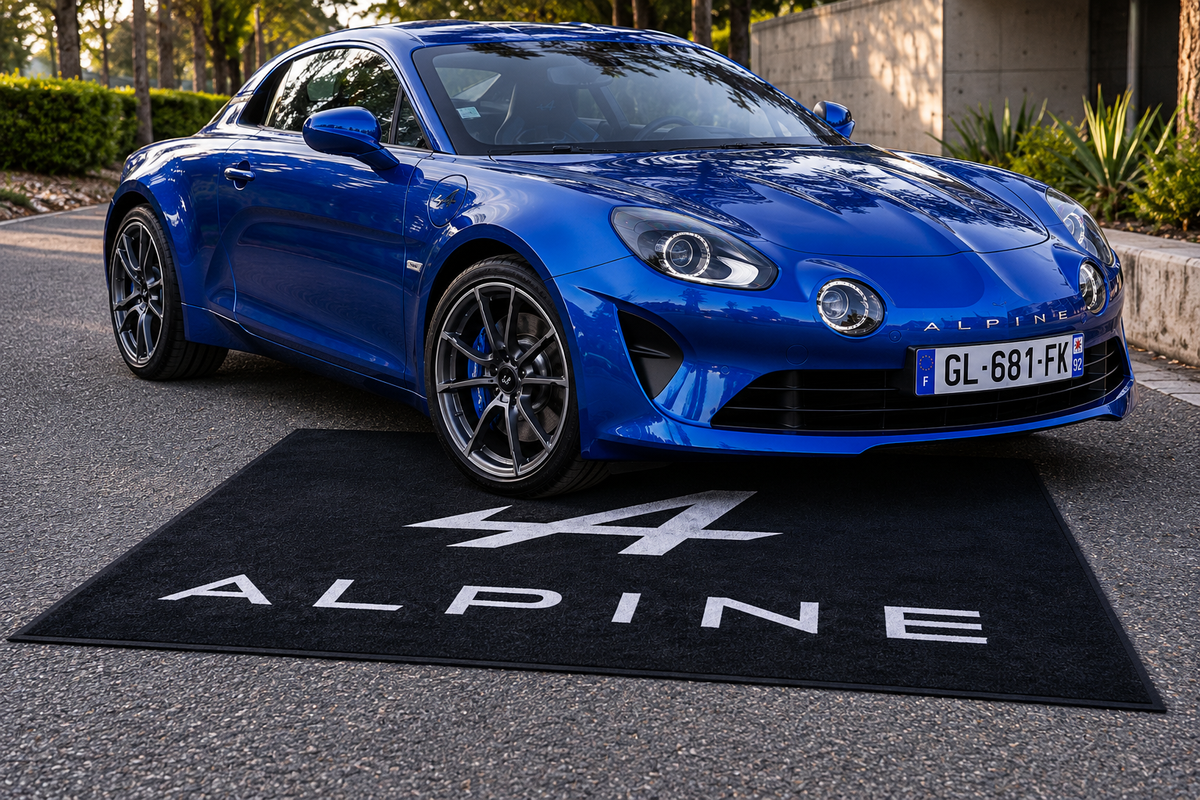 ALPİNE Garage Floor Mat 5x7 FT (60x87 Inches)
