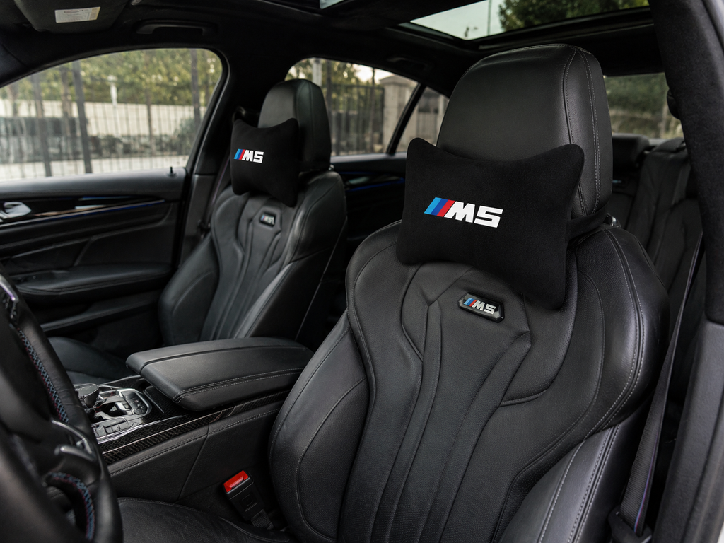 Bmw M3-M4-M5-M6-M8 Velvet Neck Pillow, 2pcs