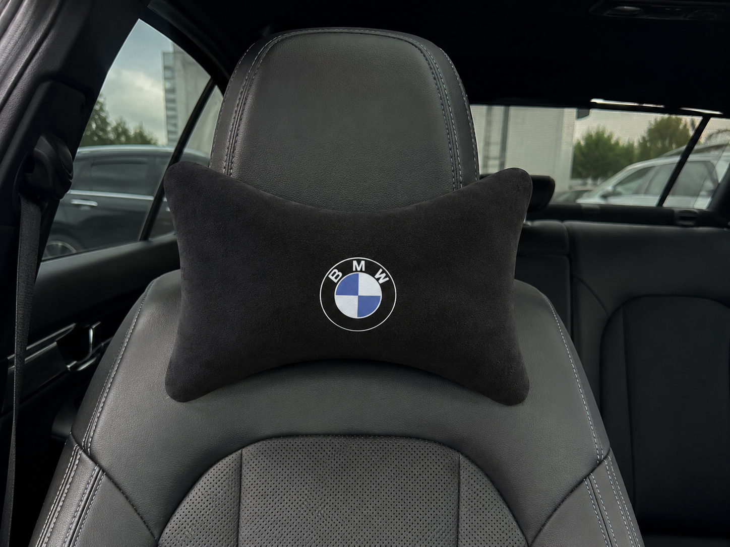 Bmw M3-M4-M5-M6-M8 Velvet Neck Pillow, 2pcs