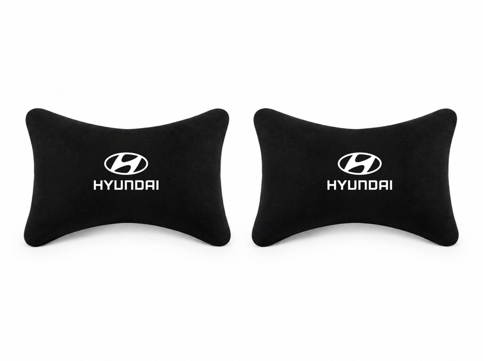 Hyundai Velvet Neck Pillow, 2pcs