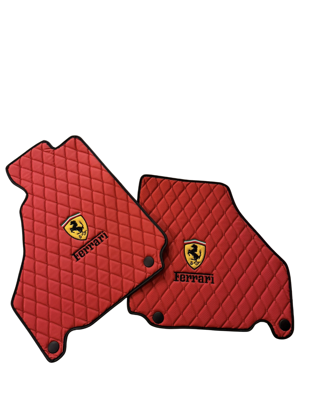 Ferrari Leather Car Floor Mat, Ferrari Waterproof Custom Car Mat