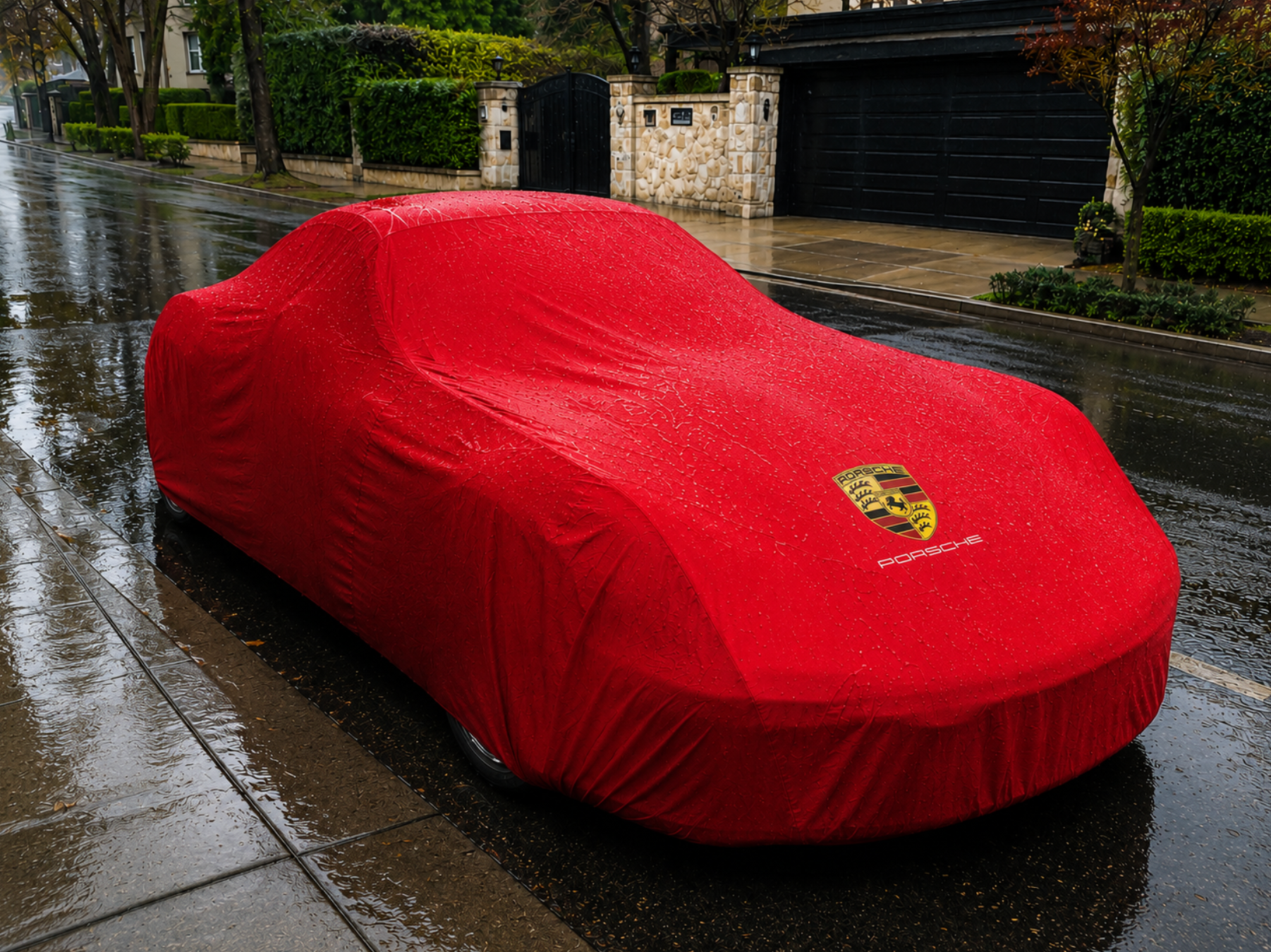 PORSCHE Car Cover, PORSCHE custom-made Outdoor car cover