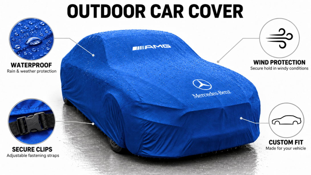 Mercedes Benz Car Cover, AMG custom-made Outdoor car cover