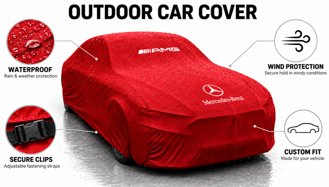 Mercedes Benz Car Cover, AMG custom-made Outdoor car cover