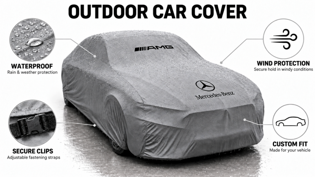Mercedes Benz Car Cover, AMG custom-made Outdoor car cover