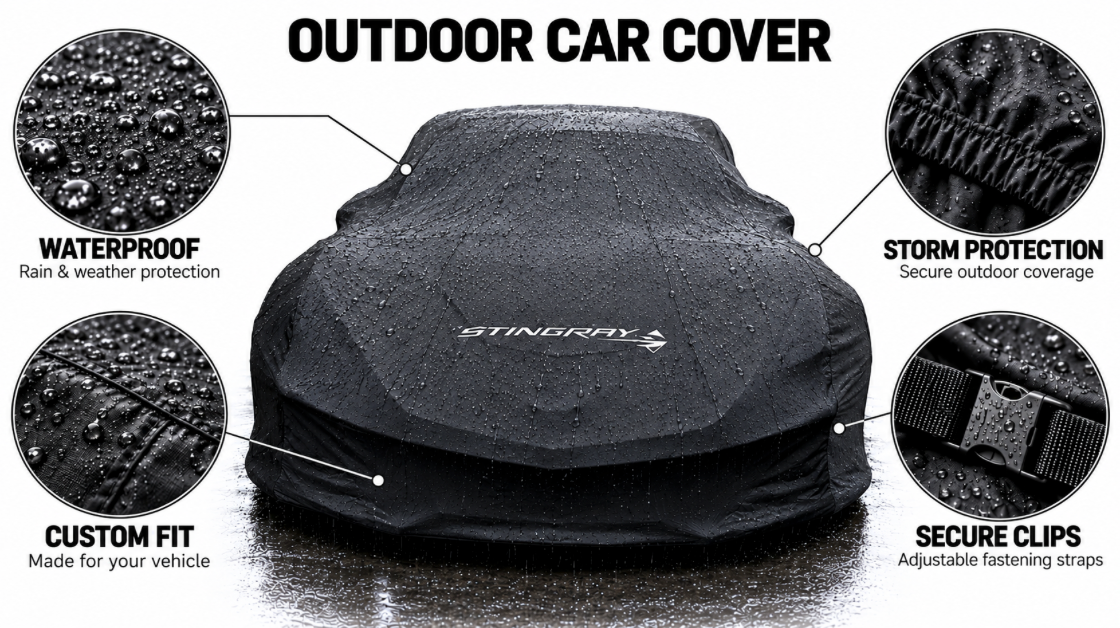 CORVETTE Stingray car cover, CORVETTE Stingray custom-made Outdoor car cover
