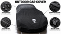 CORVETTE JAKE SKULL car cover, CORVETTE JAKE SKULL custom-made Outdoor car cover