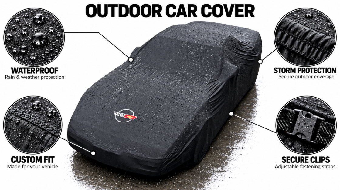 CORVETTE C4 car cover, CORVETTE C4 custom-made Outdoor car cover