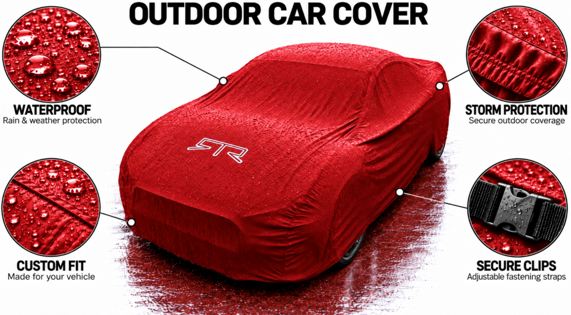 MUSTANG RTR Car Cover, MUSTANG RTR custom-made Outdoor car cover