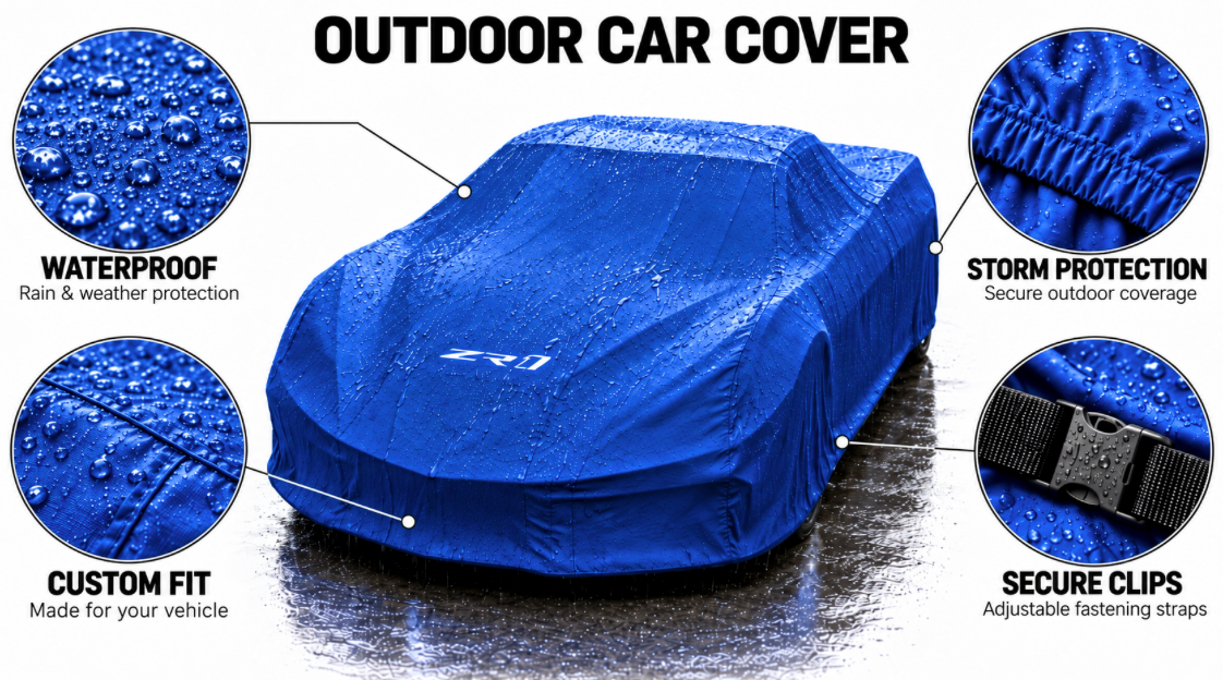 CORVETTE ZR1 car cover, CORVETTE ZR1 custom-made Outdoor car cover