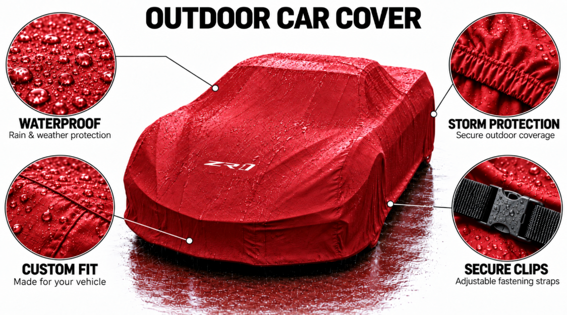 CORVETTE ZR1 car cover, CORVETTE ZR1 custom-made Outdoor car cover