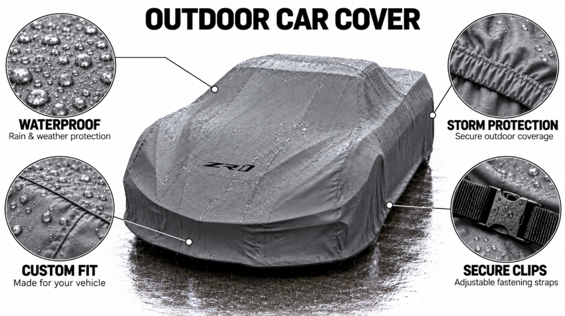 CORVETTE ZR1 car cover, CORVETTE ZR1 custom-made Outdoor car cover
