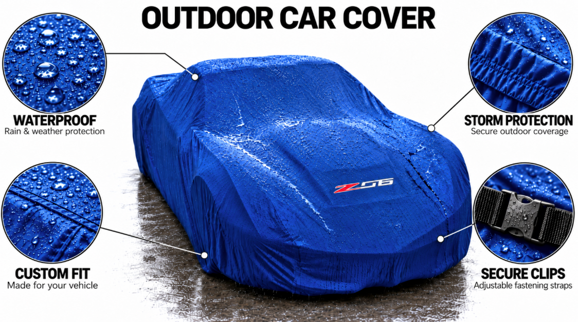 CORVETTE Z06 car cover, CORVETTE Z06 custom-made Outdoor car cover