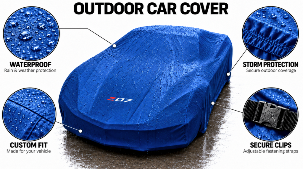CORVETTE Z07 car cover, CORVETTE Z07 custom-made Outdoor car cover