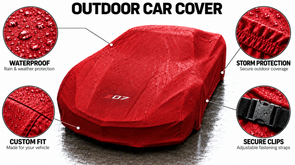 CORVETTE Z07 car cover, CORVETTE Z07 custom-made Outdoor car cover