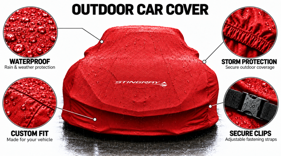 CORVETTE Stingray car cover, CORVETTE Stingray custom-made Outdoor car cover