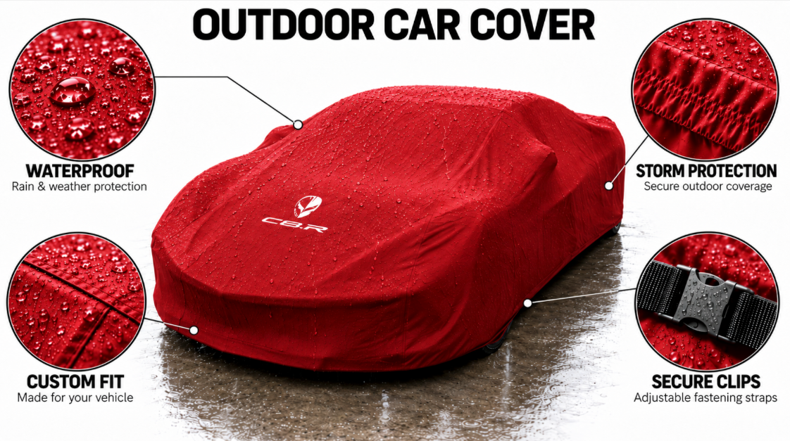 CORVETTE C8.R car cover, CORVETTE C8.R custom-made Outdoor car cover
