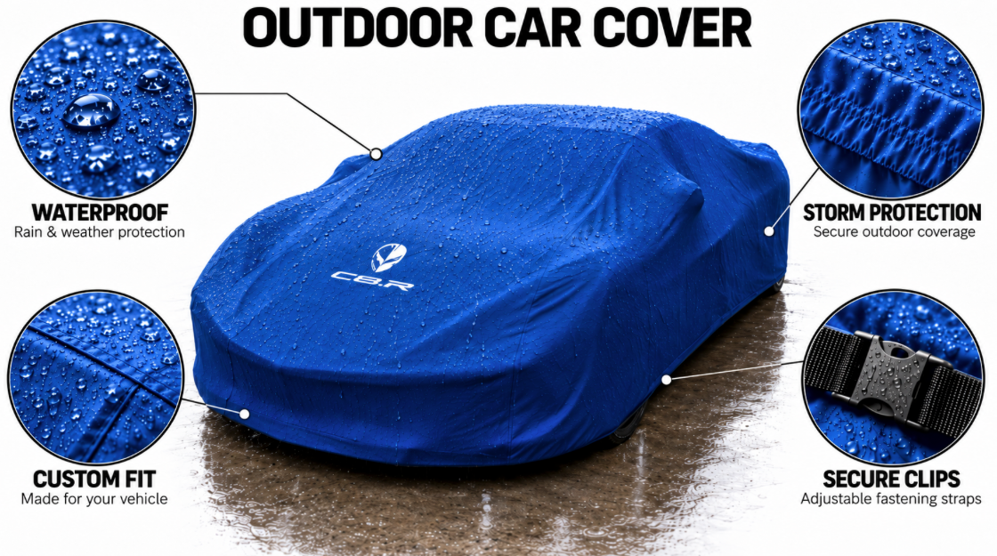 CORVETTE C8.R car cover, CORVETTE C8.R custom-made Outdoor car cover