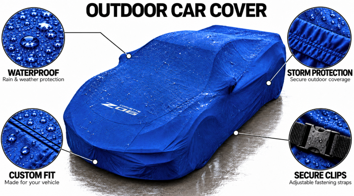 CORVETTE Z06 car cover, CORVETTE Z06 custom-made Outdoor car cover