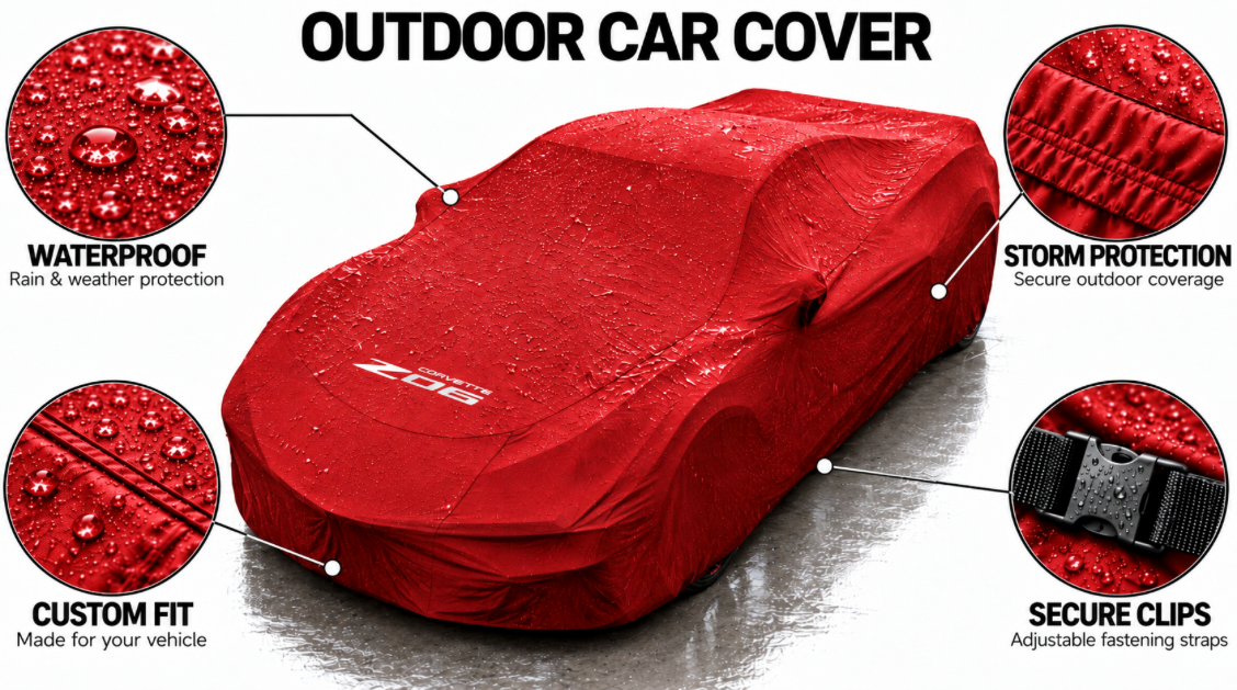 CORVETTE Z06 car cover, CORVETTE Z06 custom-made Outdoor car cover