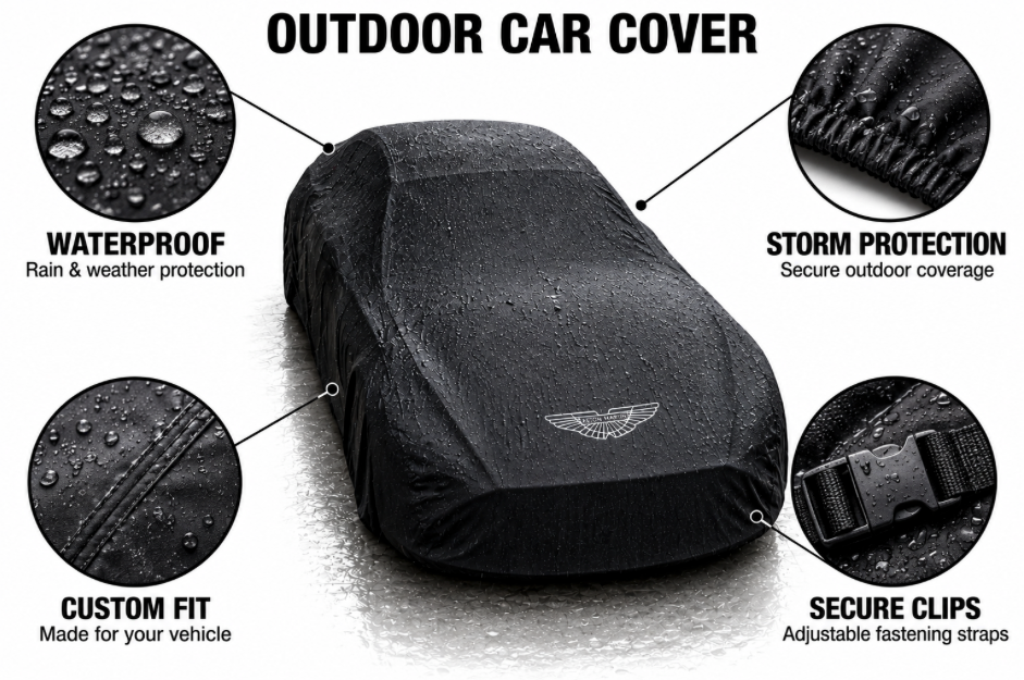Aston Martin car cover, Aston Martin custom-made Outdoor car cover