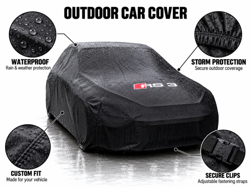 Audi car cover, Audi custom-made Outdoor cover ( RS3-RS4-RS5-RS6-RS7-RS Q5-RS Q8 )