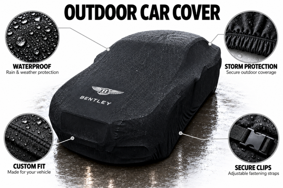 BENTLEY car cover, BENTLEY custom-made Outdoor car cover
