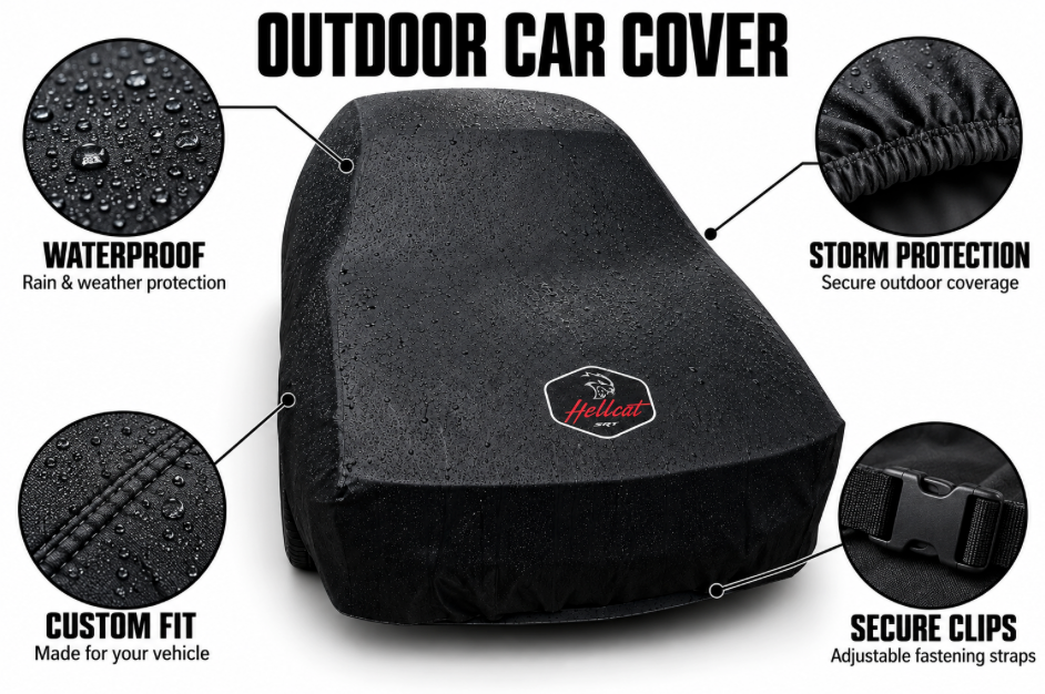 DODGE Hellcat car cover, DODGE Hellcat custom-made Outdoor car cover