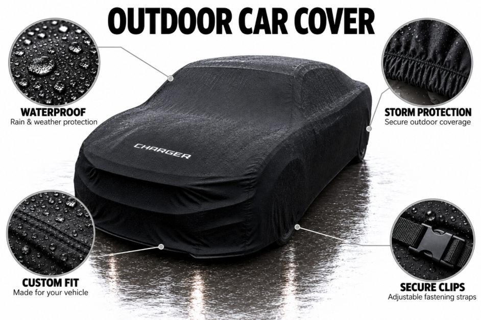 DODGE CHARGER car cover, DODGE CHARGER custom-made Outdoor car cover