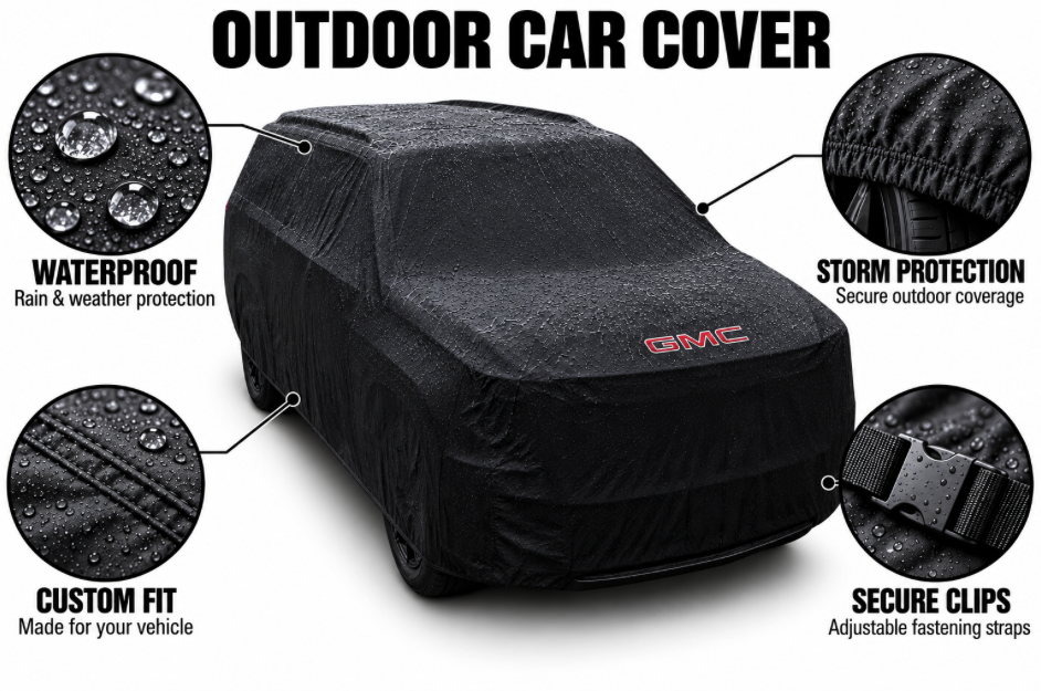 GMC Car Cover, GMC custom-made Outdoor car cover