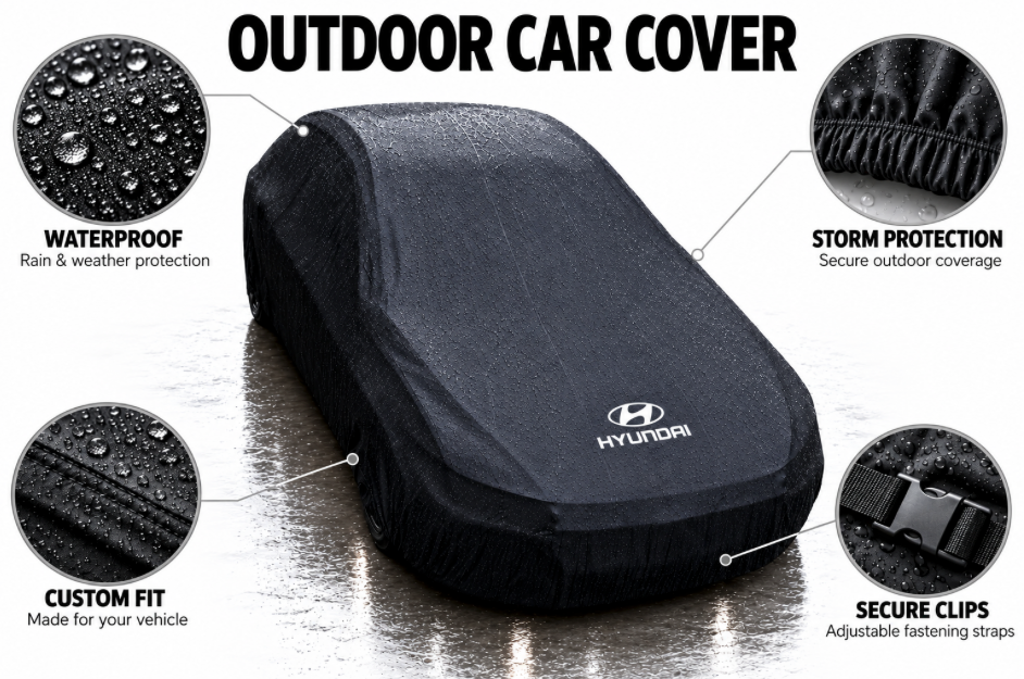 Hyundai car cover, Hyundai custom-made Outdoor car cover