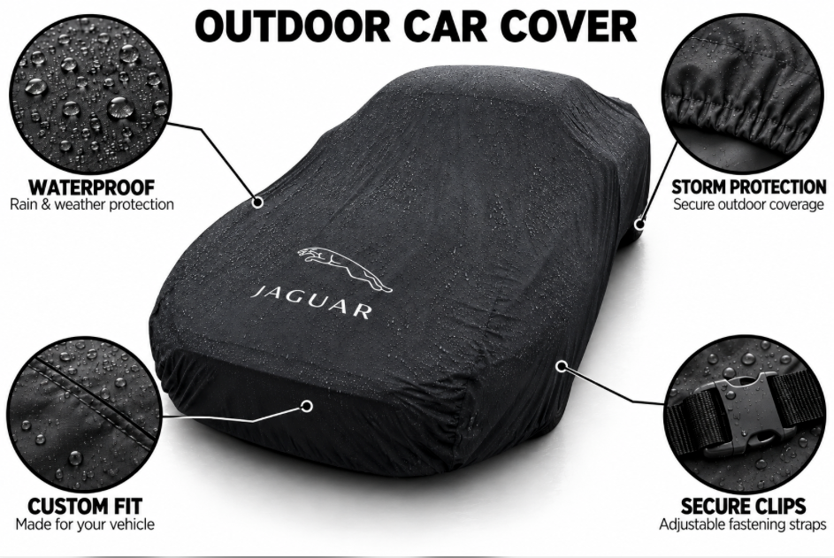 JAGUAR car cover, JAGUAR custom-made Outdoor car cover