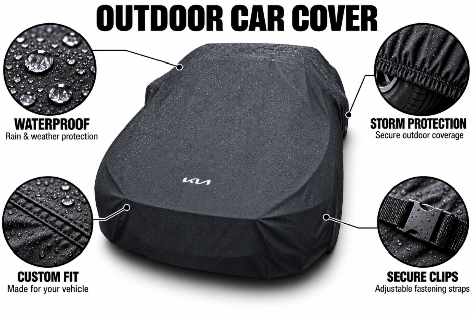 Kia car cover, Kia custom-made Outdoor car cover