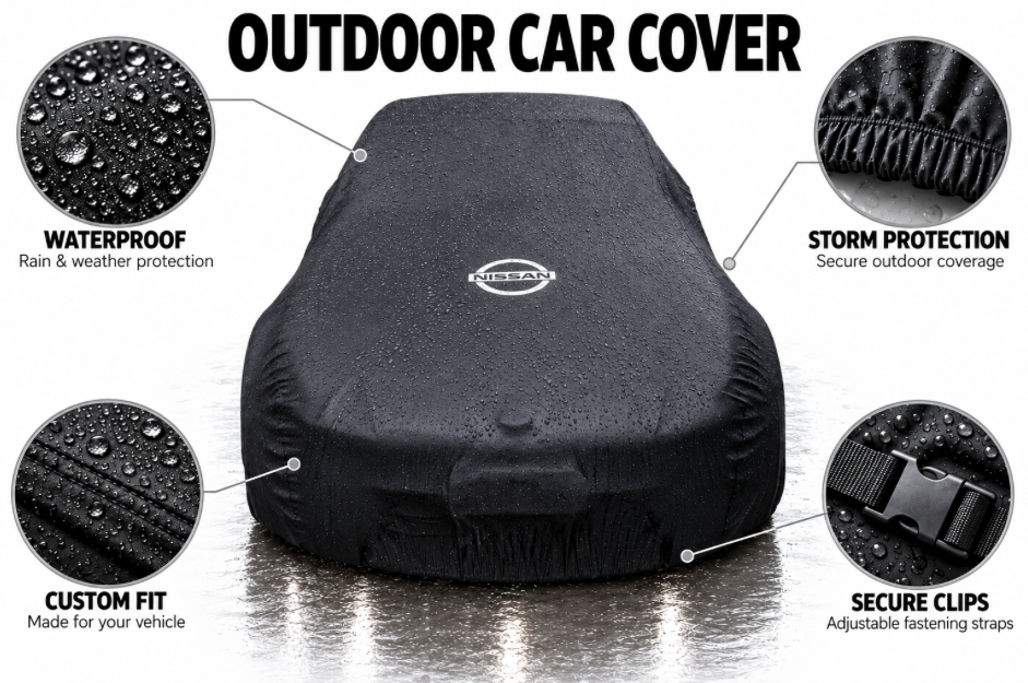 Nissan car cover, Nissan custom-made Outdoor car cover