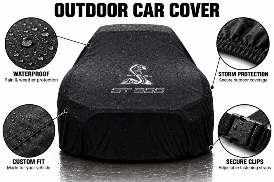 SHELBY GT500 Car Cover, SHELBY GT500 custom-made Outdoor car cover