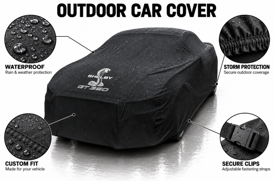 SHELBY GT350 Car Cover, SHELBY GT350 custom-made Outdoor car cover