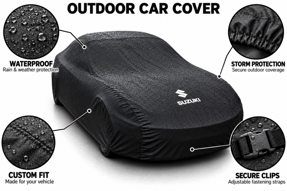 Suzuki Car Cover, Suzuki custom-made Outdoor car cover