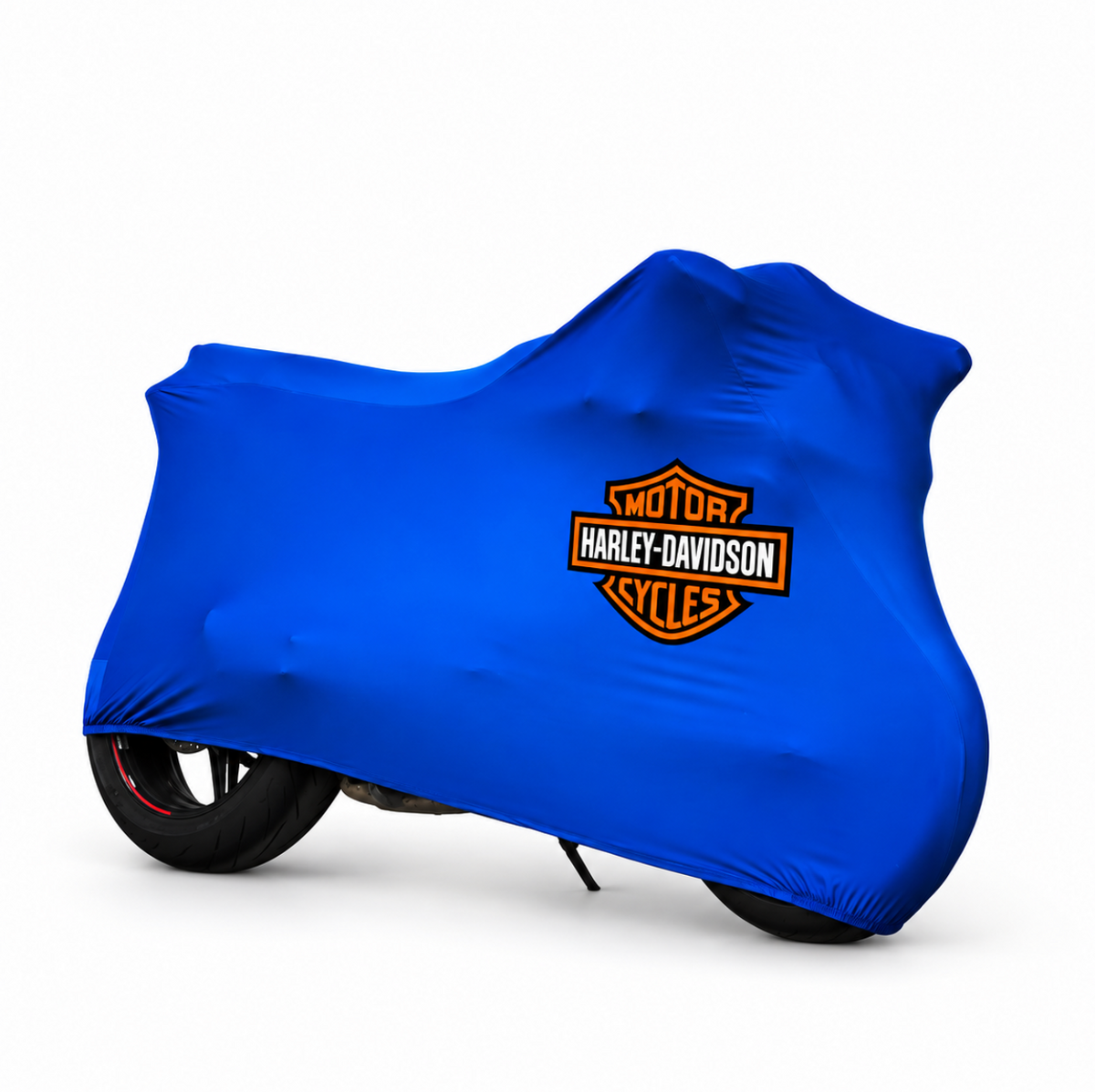 Harley-Davidson Custom-Fit Indoor Motorcycle Cover – Premium Dust & Scratch Protection