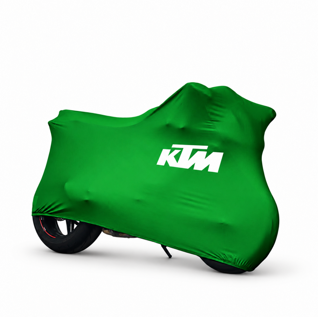 KTM Custom-Fit Indoor Motorcycle Cover – Premium Dust & Scratch Protection
