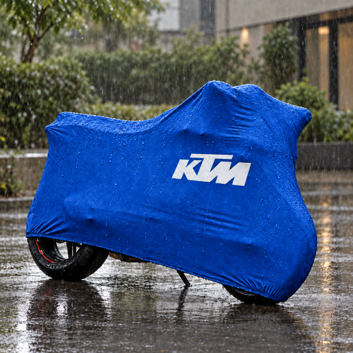 KTM Custom-Fit Outdoor Motorcycle Cover – Waterproof All-Weather Protection