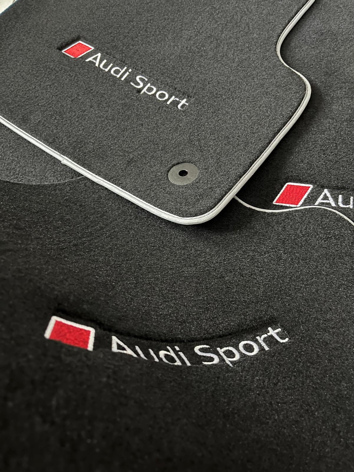 Audi Sport Car Floor Mat, Custom Carpet Floor Mat
